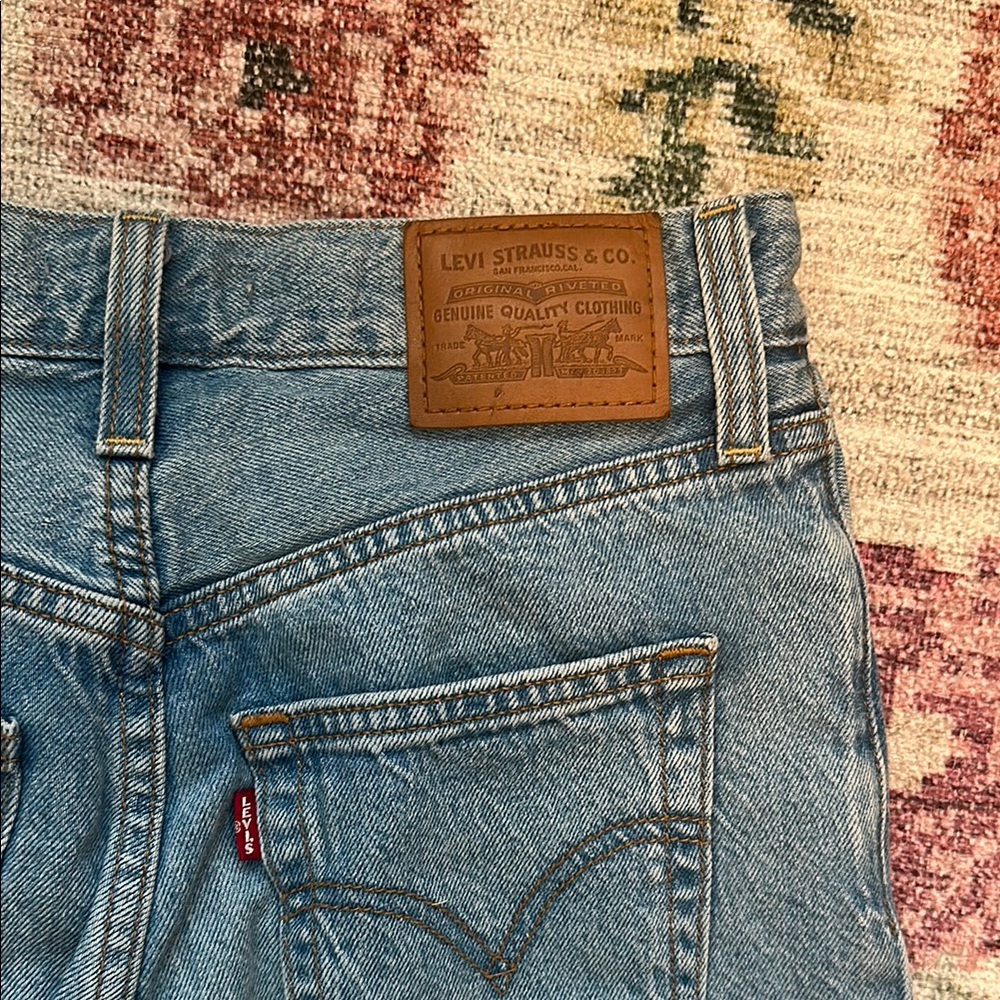 Levi’s ribcage straight ankle